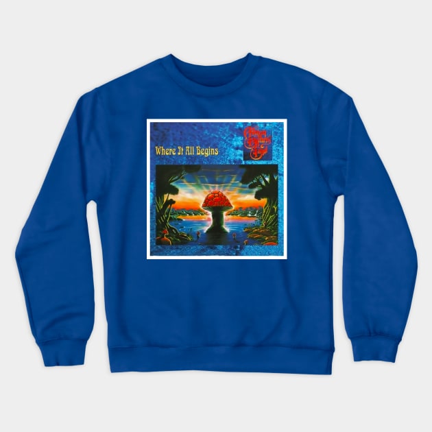 MUSHROOM BEGINS Crewneck Sweatshirt by VagZbock